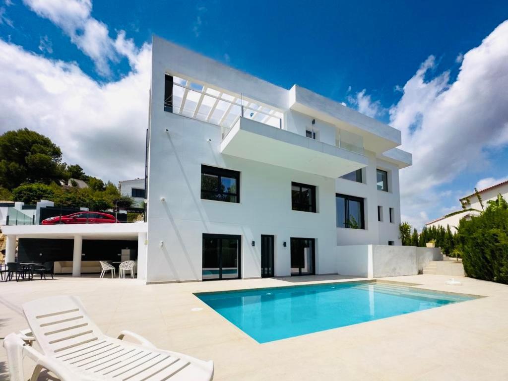 Calpe Villa Lujo Playa Piscina Jardin Barbacoa Ideal Familias Y Grupos 외부 사진